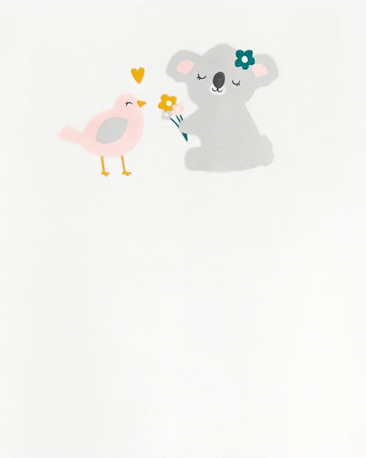 3-Piece Safari Animals Girls Outfit Set