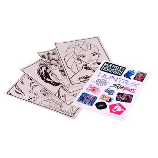 Crayola- K-Pop Demon Hunters Coloring Book (96 Pages)