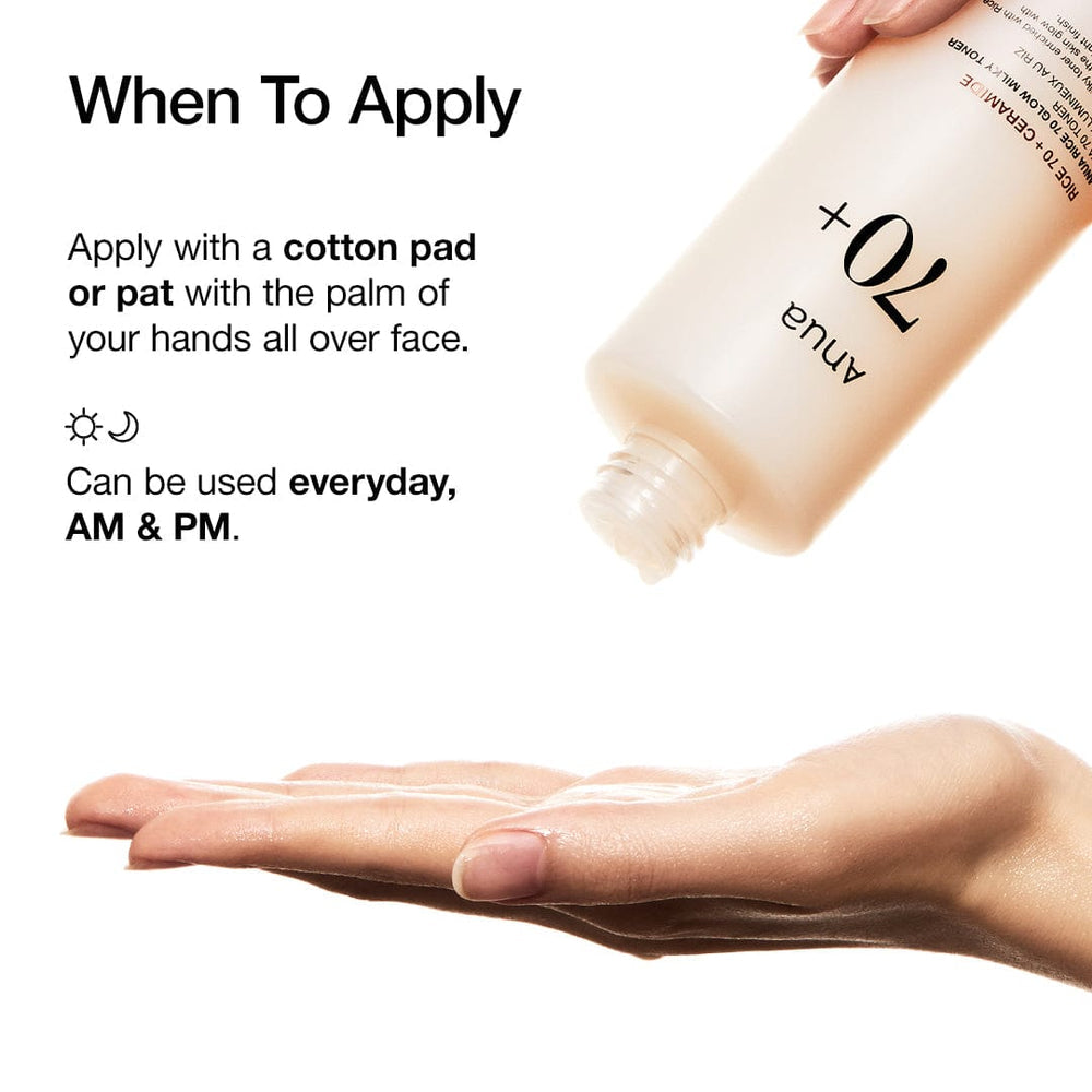 Anua - 70+ Glowy Milky Toner