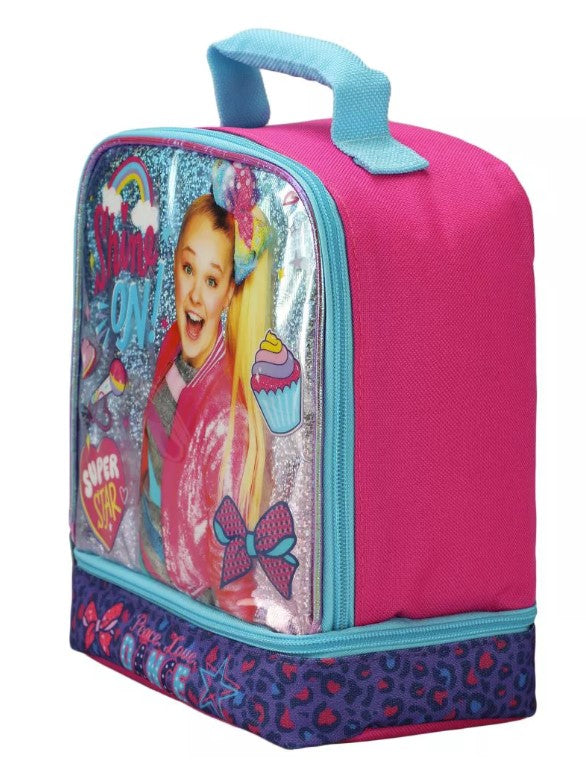 Girls Lunch Box Kit with Insulated Dual Compartment for Girls