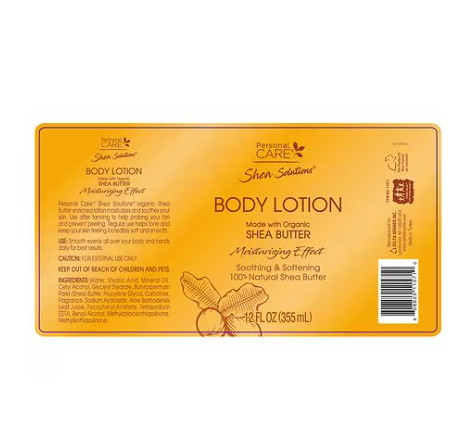 Shea Solutions BODY LOTION 2 FOR 1 DEAL