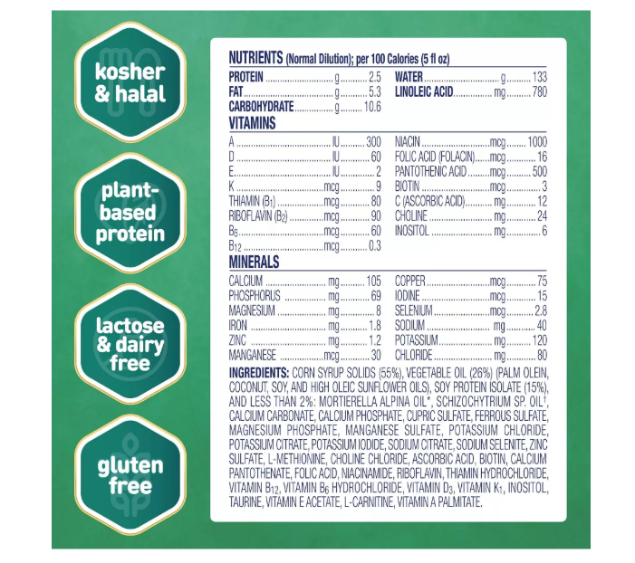 Enfamil Prosobee Plant-Based Soy Powder Infant Formula