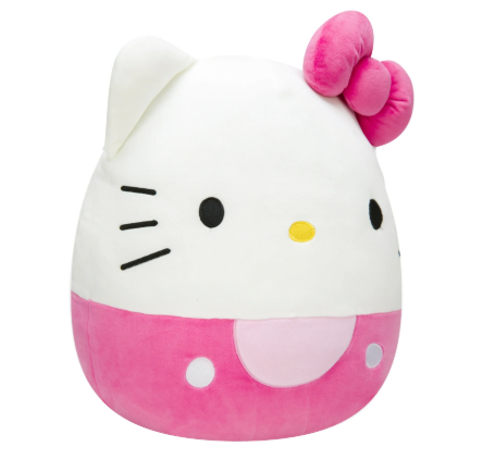 Hello Kitty With Pink Overalls - Squishmallow