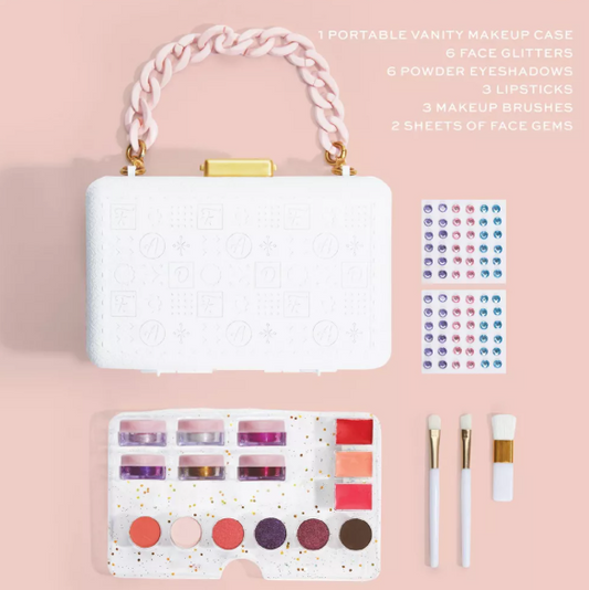 FAO Schwarz - Glitz & Glam Portable Vanity Girls' Makeup Case