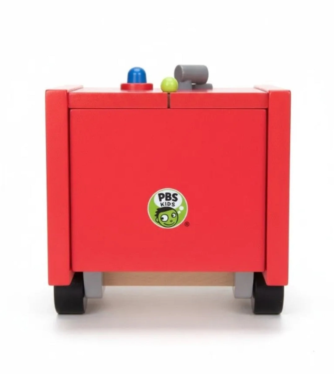 PBS Kids - Red Wooden Truck