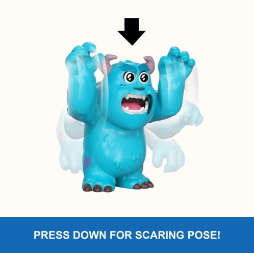 Disney & Pixar- Click Figs Monsters Inc. Sulley Toy