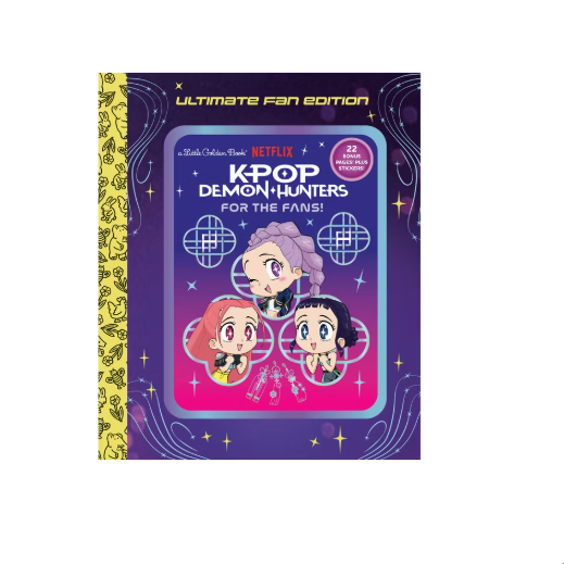 For the Fans!: Kpop Demon Hunters Little Golden Boy - (Hardcover)