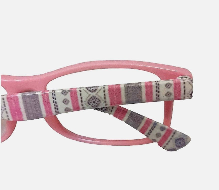 Soft Pink Magnifier Reading Glasses by Fashion