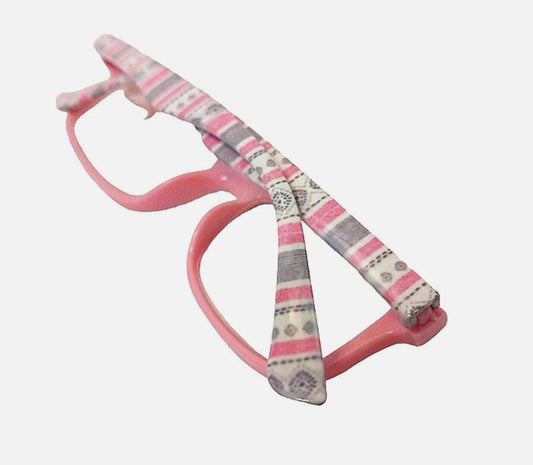 Soft Pink Magnifier Reading Glasses by Fashion