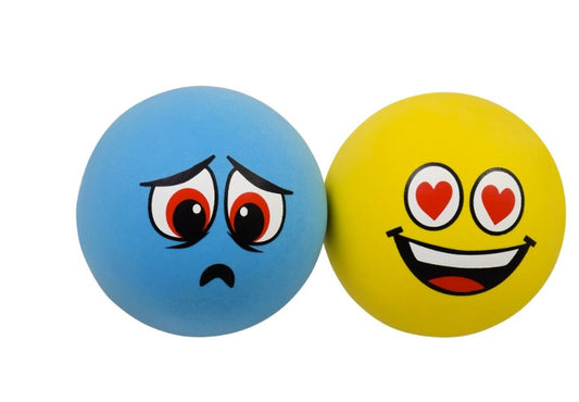 High-Bounce Emoji Sponge Balls