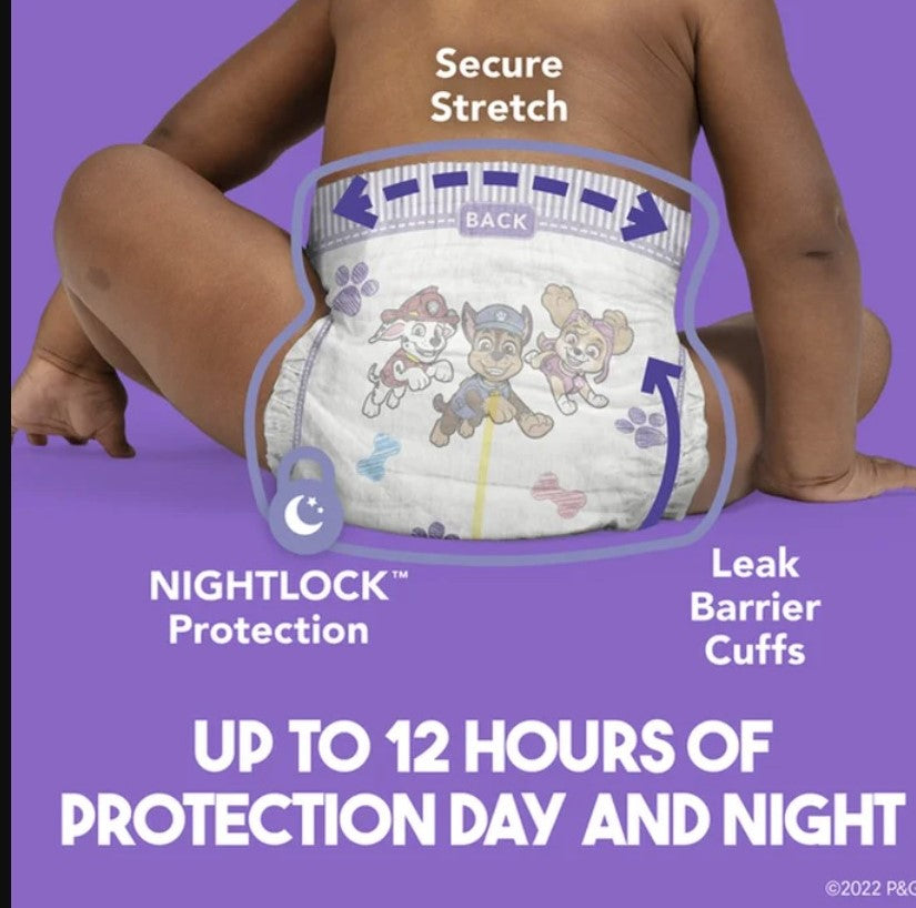 Luvs Diapers, Size 4 (22-37 lb), Paw Patrol, Jumbo Pack