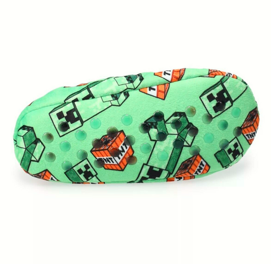 Minecraft Fuzzy Babba Slipper Socks