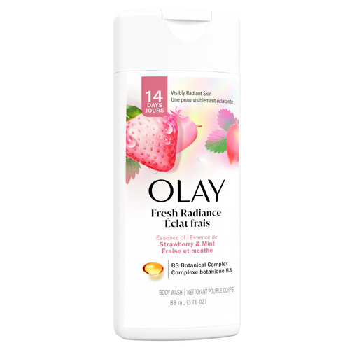 OLAY Fresh Radiance Strawberry & Mint 24/7 Body Wash [2 for 1 ]