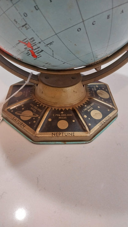 Earth Globe with stand GENTLY USED