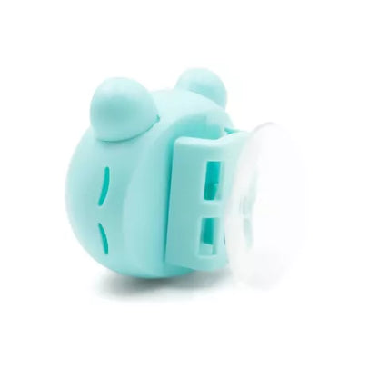 Hippo Toothbrush Holder (BLUE)