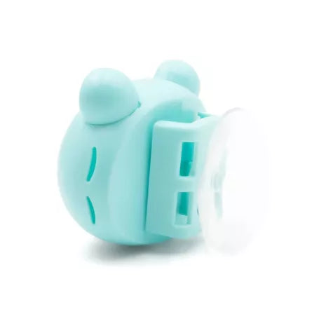 Hippo Toothbrush Holder (BLUE)