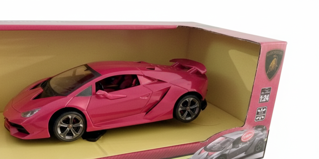 Lamborghini Sesto Elemento 1:24 Scale RC Car - Red [Full Function Radio Control]