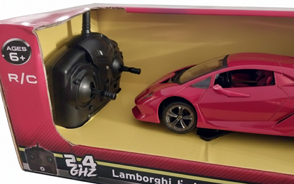 Lamborghini Sesto Elemento 1:24 Scale RC Car - Red [Full Function Radio Control]