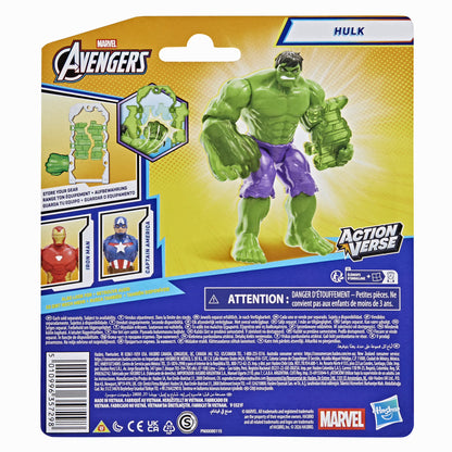 Marvel Avengers HULK- ActionVerse Figurine [ages 4+]