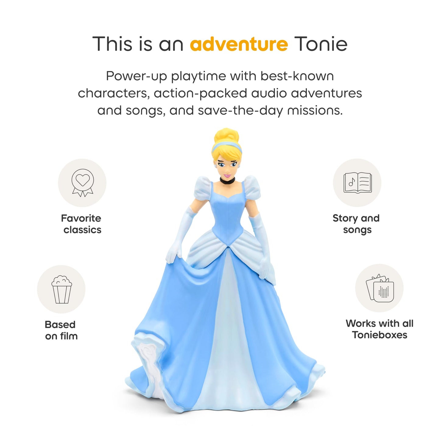 Disney Cinderella- Tonies Audio Figure