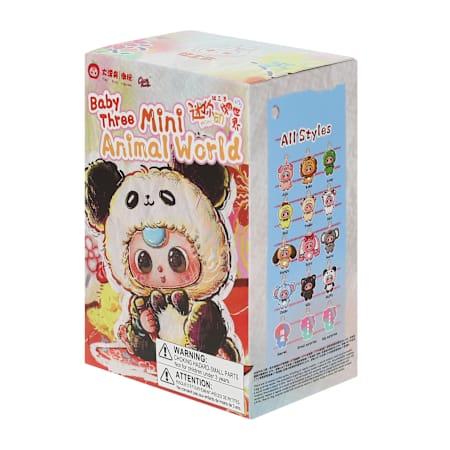 Baby Three Mini Animal World Blind box- Plush Figure