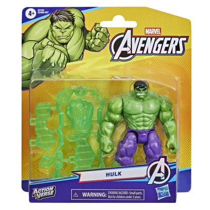 Marvel Avengers HULK- ActionVerse Figurine [ages 4+]