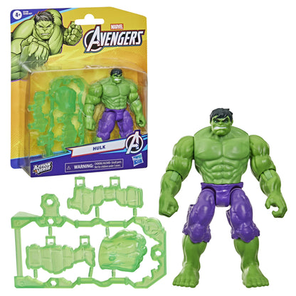 Marvel Avengers HULK- ActionVerse Figurine [ages 4+]