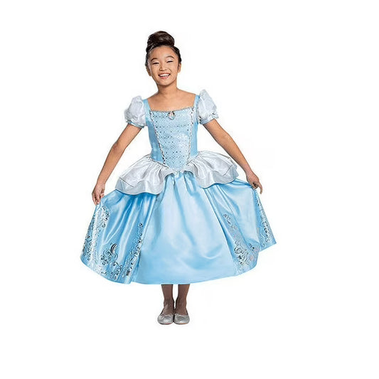 Disney Princess Dress Pretend Play Costume Dress-Up (Cinderella)