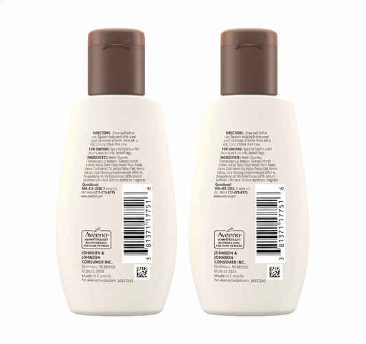 Aveeno Daily Moisturizing Body Wash| Sensitive Skin- Travel Size [2fl] 2 FOR 1 DEAL-