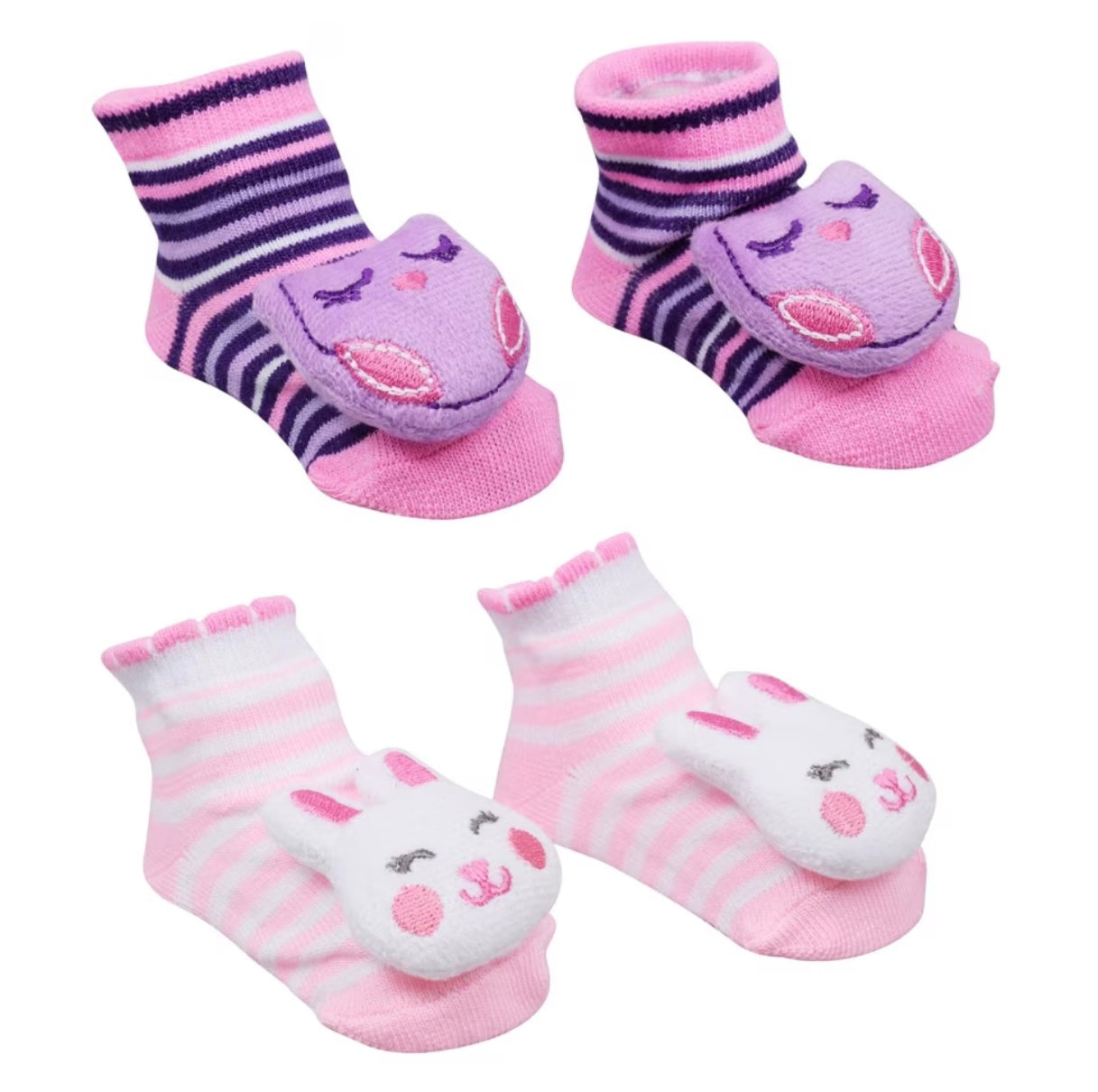 Infant Bunny Sock Booties