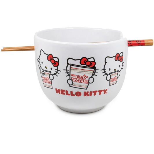 Hello Kitty Bowl & Chopsticks