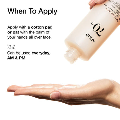 Anua - 70+ Glowy Milky Toner