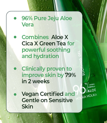 Holika Holika - Aloe Hydro Formula 96% Soothing Gel