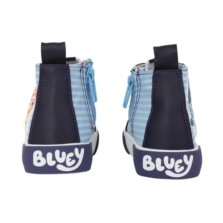 Bluey - Toddler Kids Zip-Up High Top Sneaker
