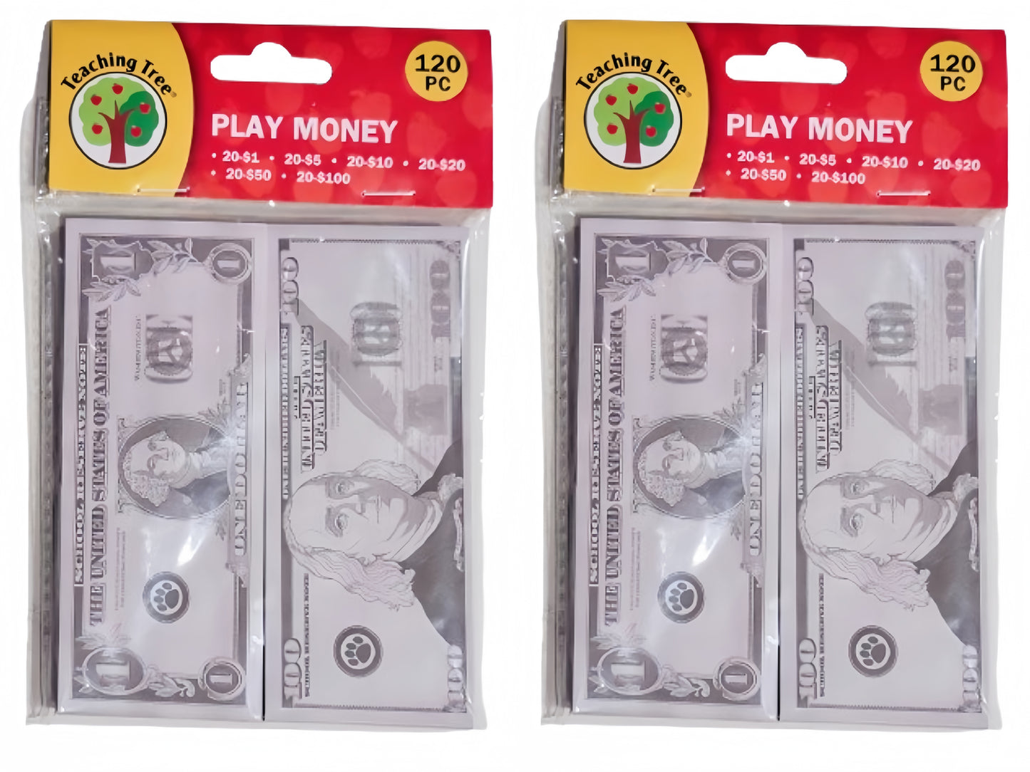 Play Money Bills (240 Pieces)