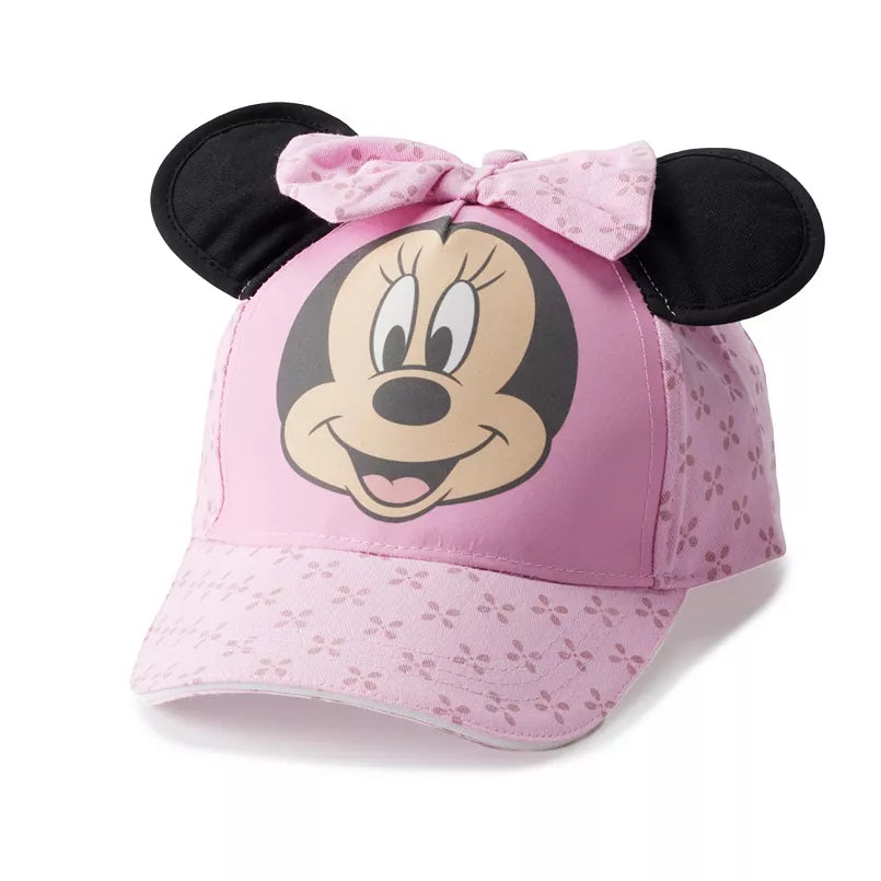 Toddler Minnie Mouse Ears Baseball Cap