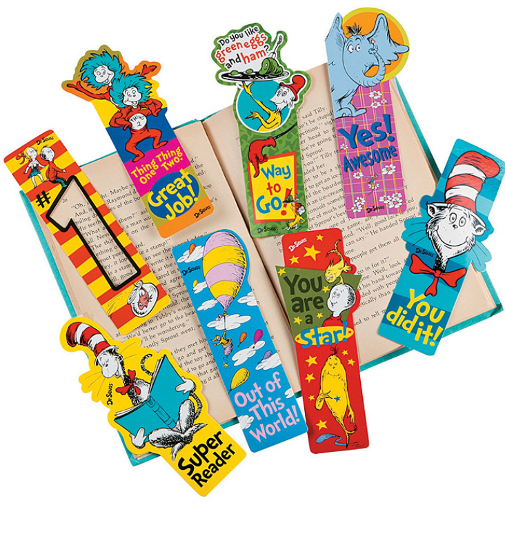 8 pack Character Book Marks