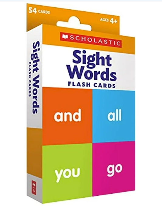 Sight Words Flash Cards