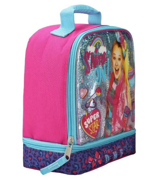 Girls Lunch Box Kit with Insulated Dual Compartment for Girls