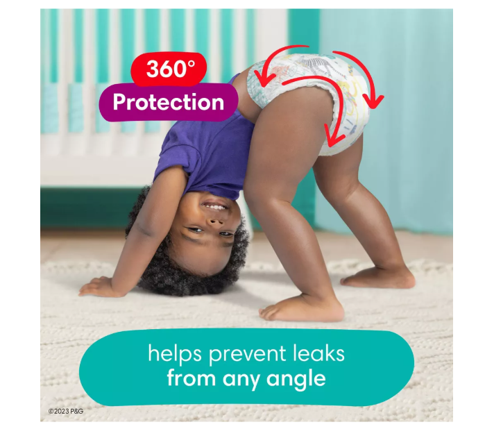 Pampers Cruisers 360 Trial Pack Disposable Diapers - Size 4
