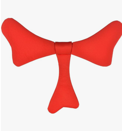Dr. Seuss Red Cat in the Hat Bow Tie for Kids, Halloween Costume Accessory