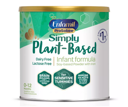Enfamil Prosobee Plant-Based Soy Powder Infant Formula