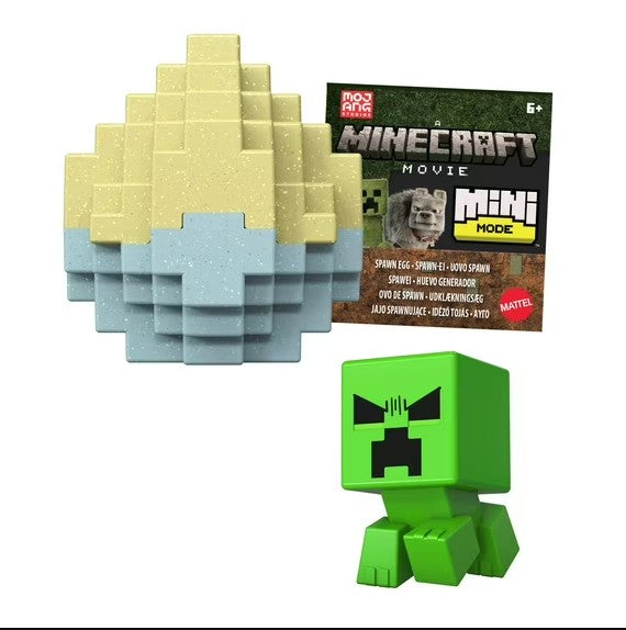 Minecraft - Mini Mode Spawn Egg with Surprise Mini Figure
