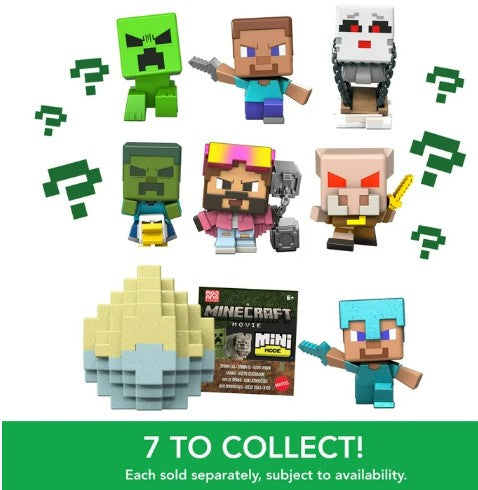 Minecraft - Mini Mode Spawn Egg with Surprise Mini Figure