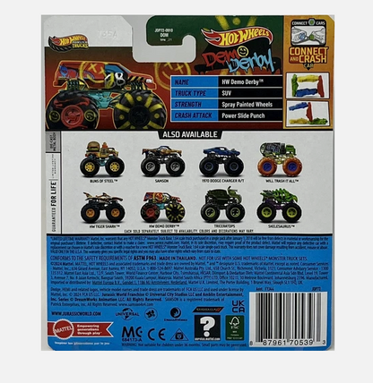 Hot Wheels Monster Trucks - HW Demo Derby Diecast Car