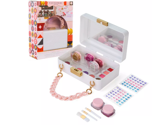 FAO Schwarz - Glitz & Glam Portable Vanity Girls' Makeup Case