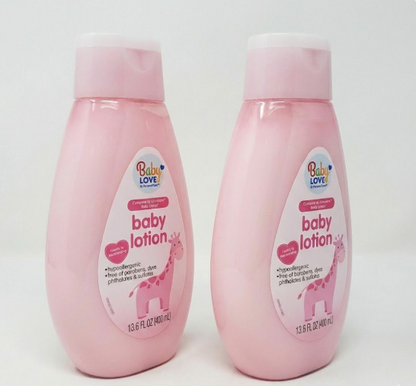 Baby Love- Baby Lotion 2 For 1 Bundle