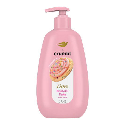 Dove x Crumbl Collab- Liquid Hand Wash 'Confetti Cake' 12 fl OZ