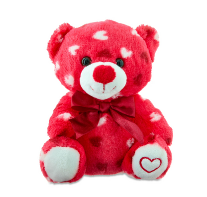 Heart Bear Plush- Valentines Day 6" [Red]