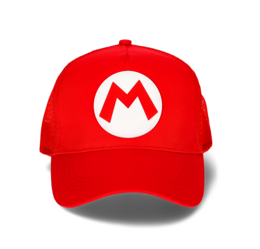 Nintendo Super Mario Hat- Red, One Size Fits Most